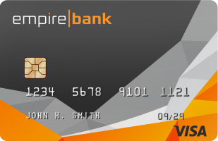 EMPIRE BANK CARD FRONT